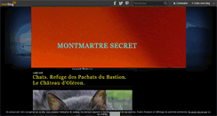 Desktop Screenshot of montmartre-secret.com