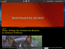 Tablet Screenshot of montmartre-secret.com